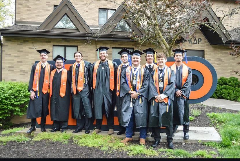 Pi Alpha Graduates 9 Brothers