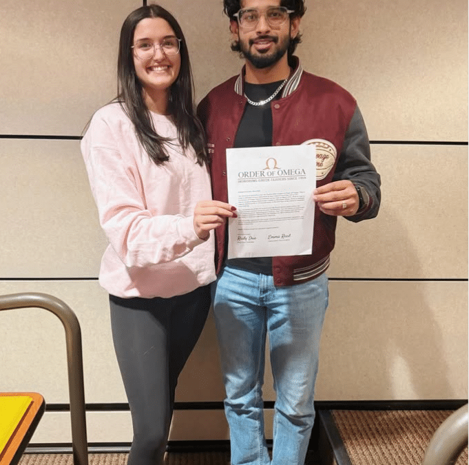 Brothers Tapped Into Order of Omega